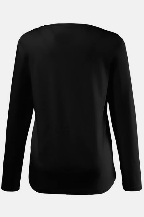 Langarm-Shirt, basic, Rundhalsausschnitt