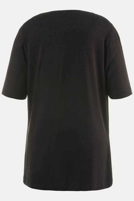 Shirt mit Wasserfall-Ausschnitt