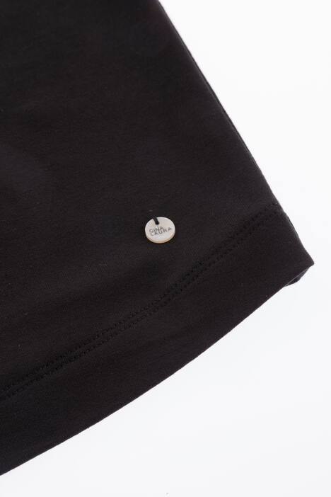 Shirt mit Wasserfall-Ausschnitt