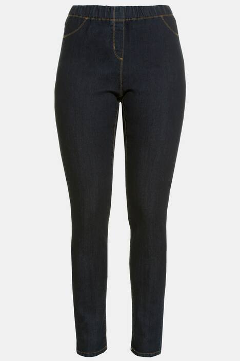 Jeggings Julia, schmales Bein, Denimoptik, Elastikbund