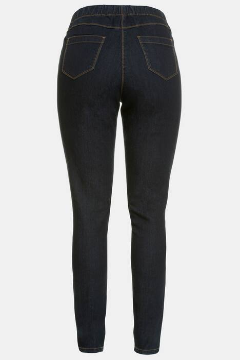 Jeggings Julia, schmales Bein, Denimoptik, Elastikbund