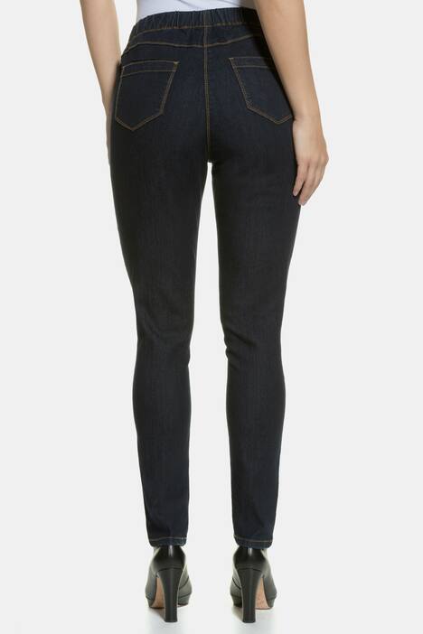 Jeggings Julia, schmales Bein, Denimoptik, Elastikbund