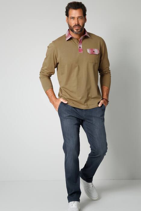 Boston Park Jeans, Straight Fit, Flat Front, bis 35