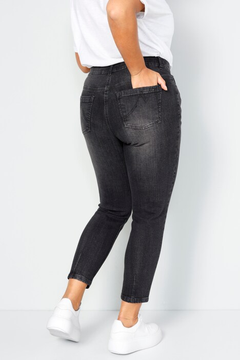Jean 7/8 coupe Slim Fit à 5 poches avec strass