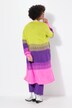 Cardigan à manches longues, maille fine avec larges rayures « colour block », coupe ouverte