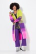 Cardigan à manches longues, maille fine avec larges rayures « colour block », coupe ouverte