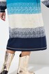 Cardigan à manches longues, maille fine avec larges rayures « colour block », coupe ouverte
