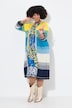 Cardigan à manches longues, maille fine avec larges rayures « colour block », coupe ouverte