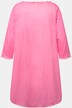 Longshirt, smiley, ronde hals, lange mouwen, afgeronde zoom