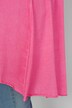 Longshirt, smiley, ronde hals, lange mouwen, afgeronde zoom