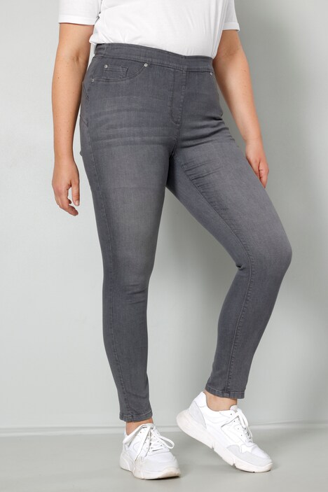 PushUp-Jeggings, Elastikbund