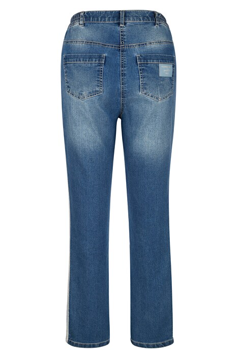 Jean coupe Slim Fit à 5 poches avec bande fantaisie