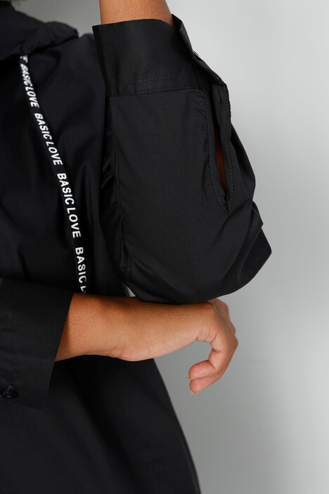 Blouse à capuche et manches longues