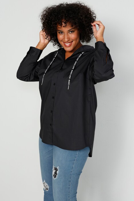 Blouse à capuche et manches longues