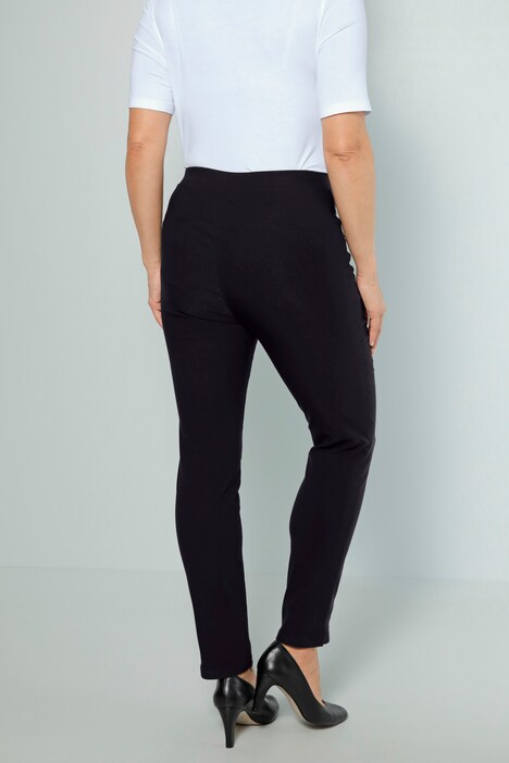 Wrinkle-Free Elastic Waist Pants