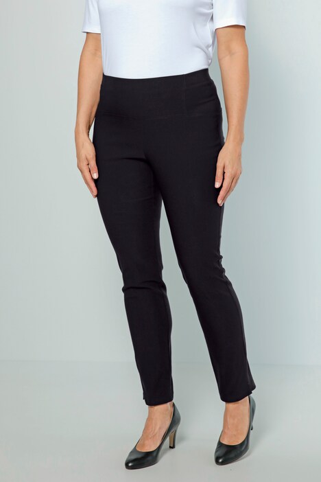 Wrinkle-Free Elastic Waist Pants