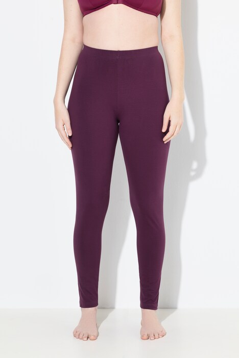 Legging, katoen, Slim, elastische tailleband