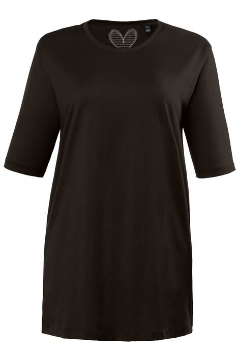 Basic-T-Shirt, Rundhalsausschnitt, Relaxed, Baumwolle