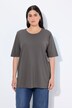 Maglia dal taglio morbido con scollo rotondo e mezze maniche