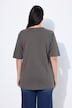 Maglia dal taglio morbido con scollo rotondo e mezze maniche