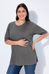 Maglia dal taglio morbido con scollo rotondo e mezze maniche