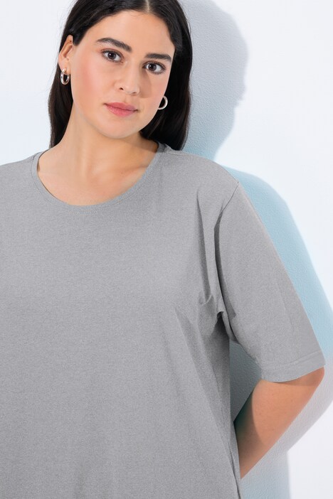 T-shirt coupe Relaxed Fit, col rond et manches courtes
