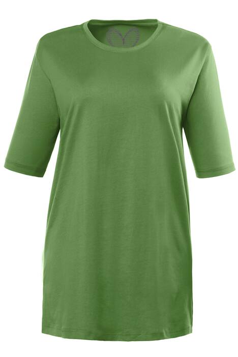Basic-T-Shirt, Rundhalsausschnitt, Relaxed, Baumwolle