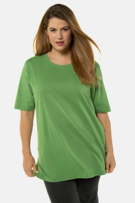 Relaxed Basic Short Sleeve Cotton Tee
