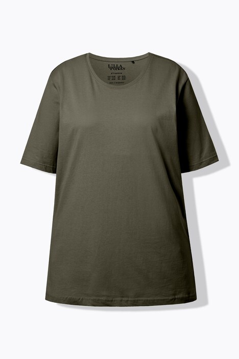 T-shirt coupe Relaxed Fit, décolleté rond et manches courtes