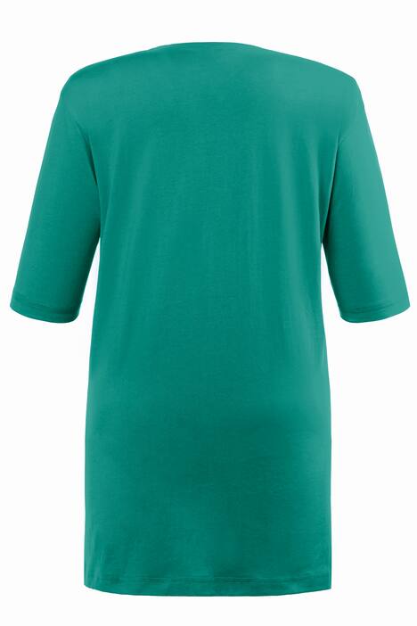 Basic-T-Shirt, Rundhalsausschnitt, Relaxed, Baumwolle