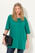 T-shirt, ronde hals, relaxed, korte mouw