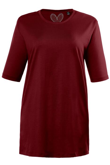 Basic-T-Shirt, Rundhalsausschnitt, Relaxed, Baumwolle