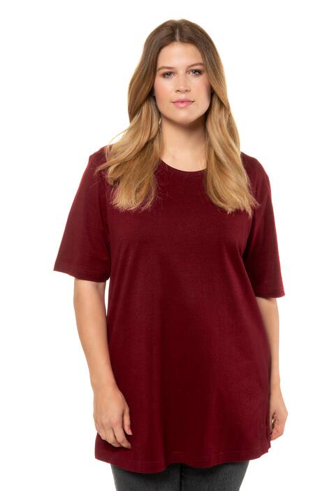 Basic-T-Shirt, Rundhalsausschnitt, Relaxed, Baumwolle