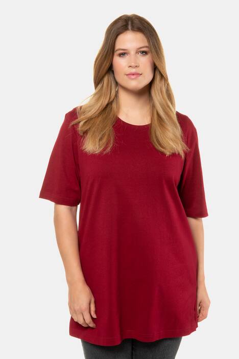 Relaxed Basic Short Sleeve Cotton Tee