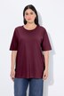 T-shirt, ronde hals, relaxed, korte mouw