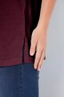 T-shirt, ronde hals, relaxed, korte mouw