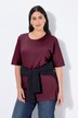 T-shirt, ronde hals, relaxed, korte mouw
