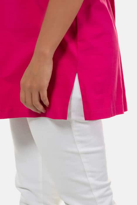 Relaxed Basic Short Sleeve Cotton Tee