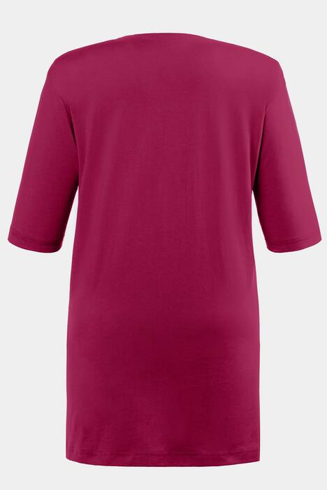 Relaxed Basic Short Sleeve Cotton Tee