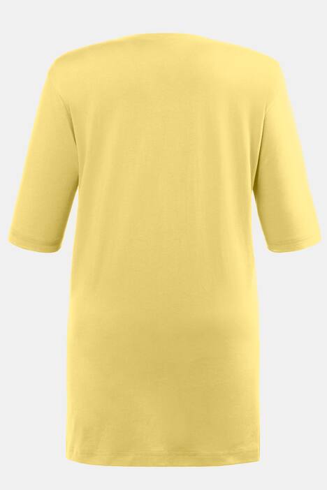 Relaxed Basic Short Sleeve Cotton Tee