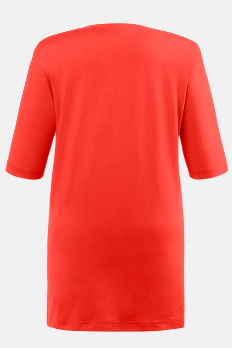 Relaxed Basic Short Sleeve Cotton Tee