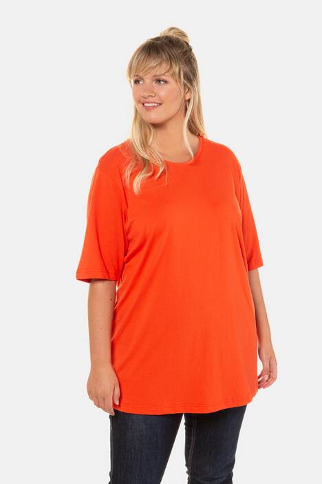 Relaxed Basic Short Sleeve Cotton Tee