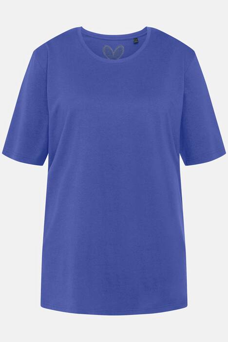 T-shirt, rund halsudskæring, relaxed, korte ærmer