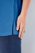 T-shirt, ronde hals, relaxed, korte mouw