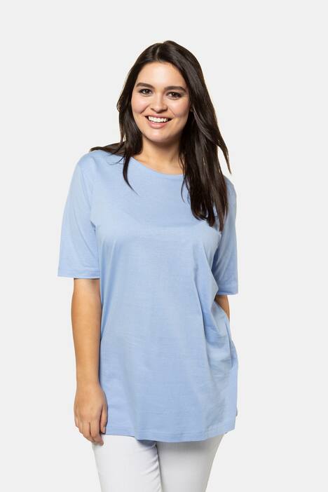 Relaxed Basic Short Sleeve Cotton Tee