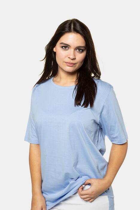 Relaxed Basic Short Sleeve Cotton Tee