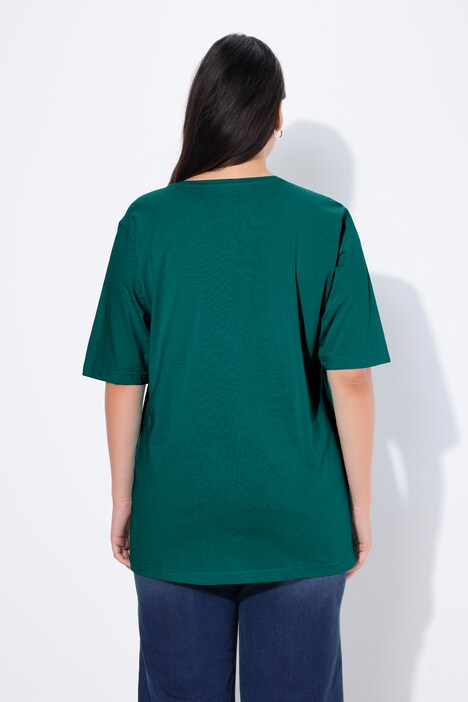 T-shirt coupe Relaxed Fit, décolleté rond et manches courtes
