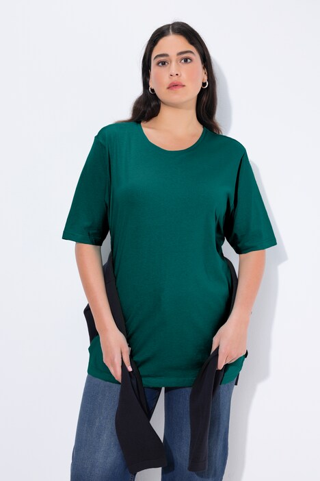 T-shirt coupe Relaxed Fit, décolleté rond et manches courtes