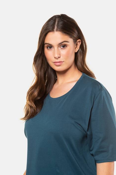 Relaxed Basic Short Sleeve Cotton Tee