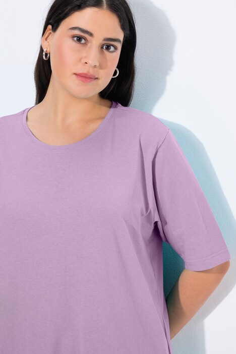 T-Shirt, Rundhalsausschnitt, Relaxed, Halbarm